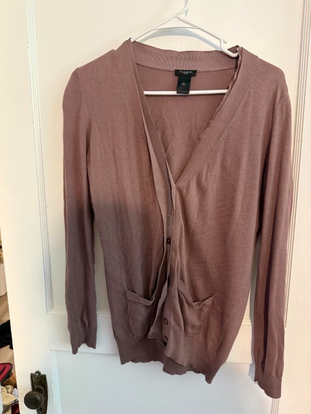Longline Button Front Cardigan